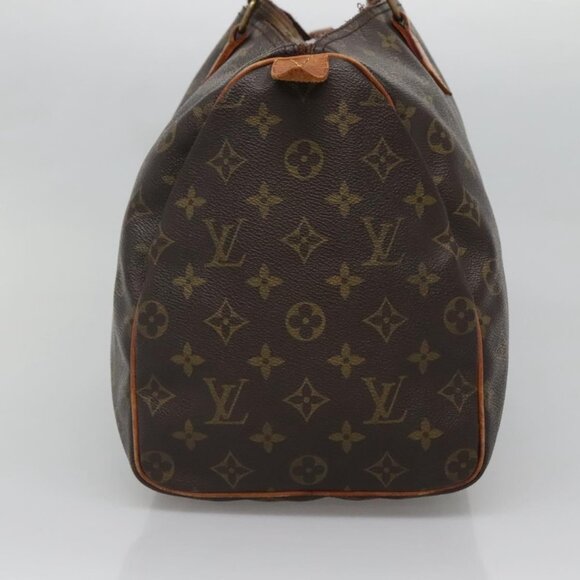 LOUIS VUITTON Monogram Speedy 35 Hand Bag - Picture 5 of 16